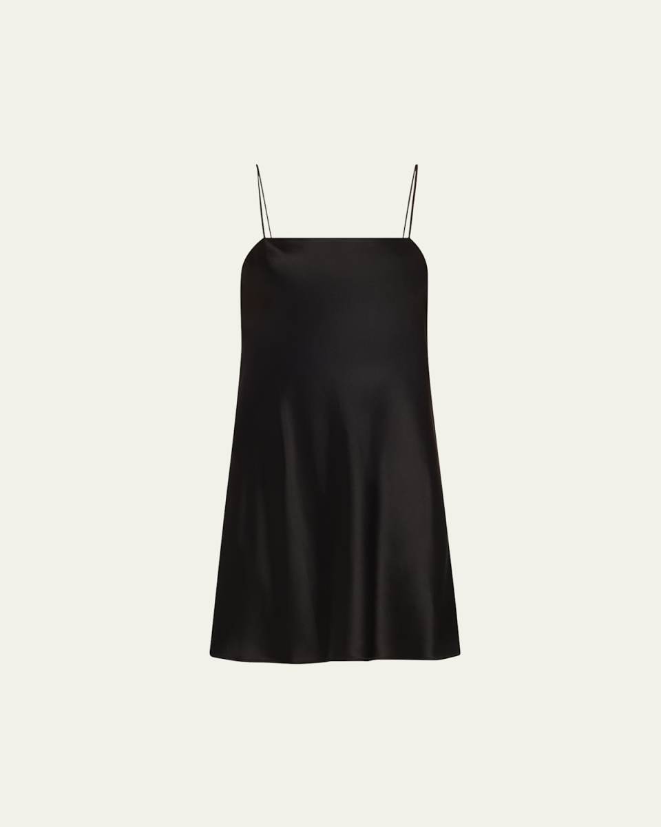 Noelie Cowl-Back Mini Dress